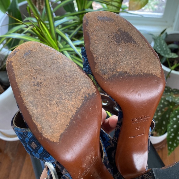 Prada chunky heel 35 - Picture 6 of 7